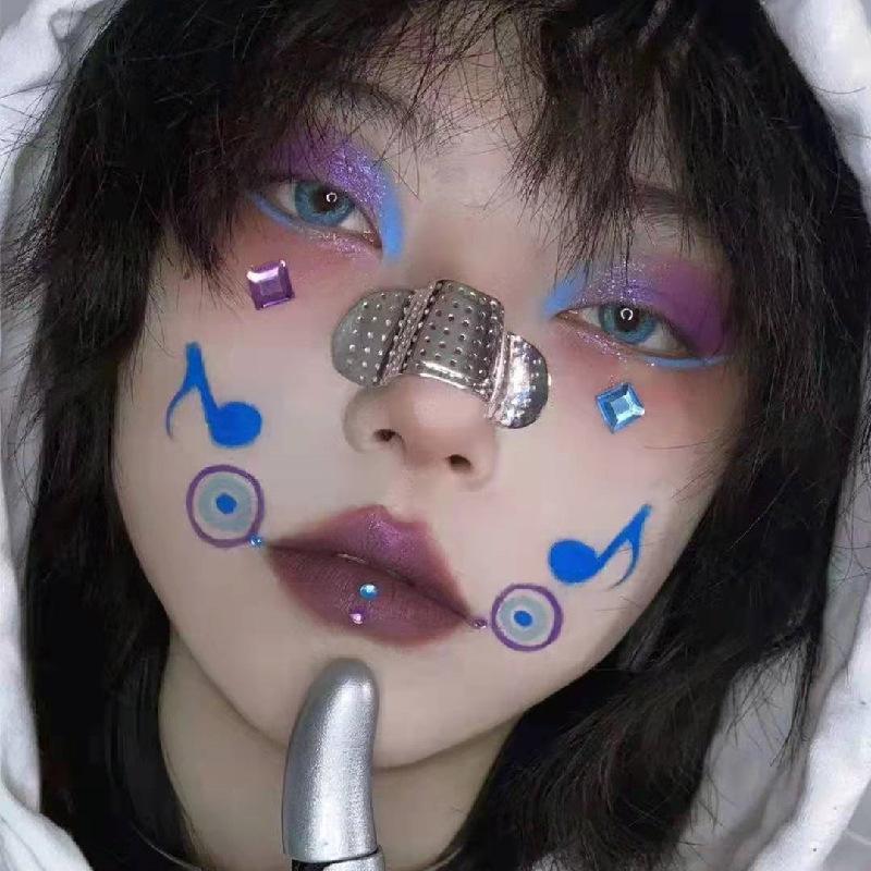 Body Jewelry Tunnels - Punk Nose Cuffs Band-Aid Metal Nose