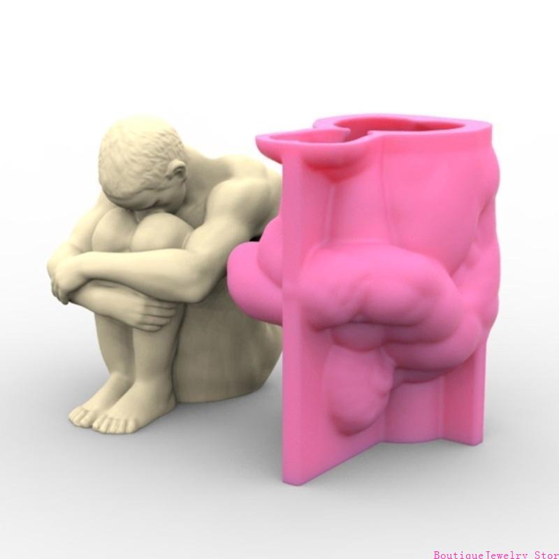 E1PE Candles Holder Resin Mold - Body Jewelry Storage recension och pris