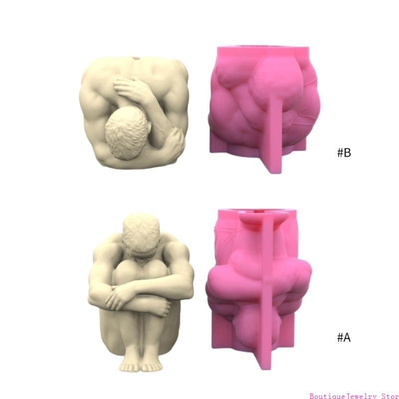 E1PE Candles Holder Resin Mold - Body Jewelry Storage recension och pris
