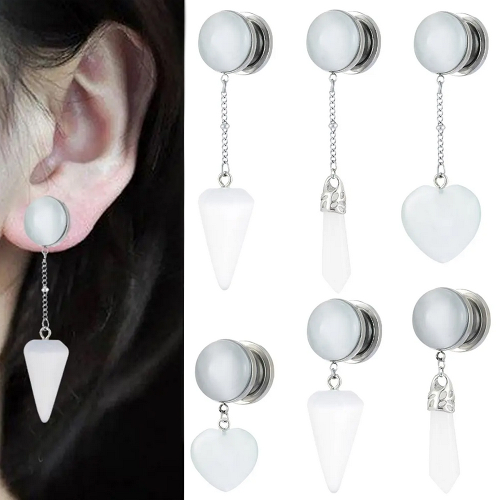 2pc Multi Type Drop Dangle Tas - Body Jewelry Metal Types recension och pris