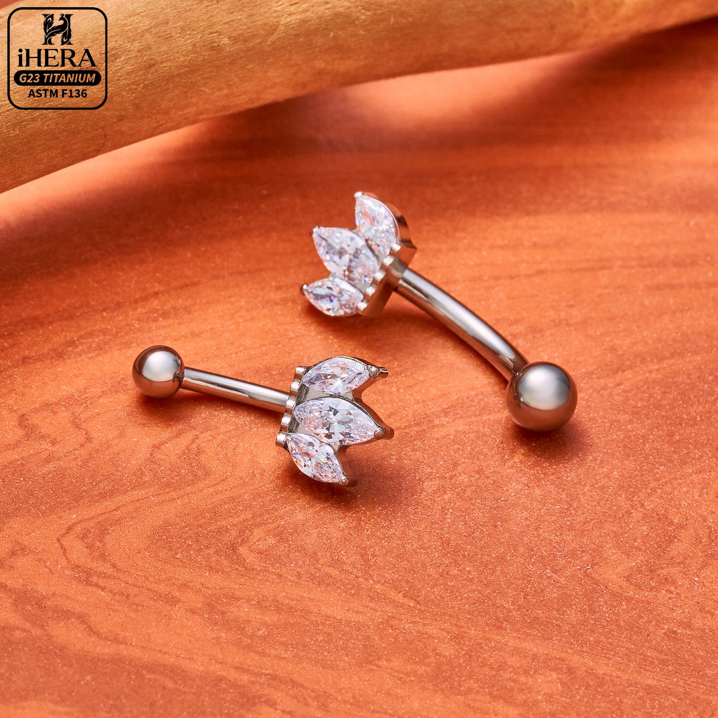 Classic Basic G23 Titanium Spa - Body Jewelry Vertical Labret recension och pris