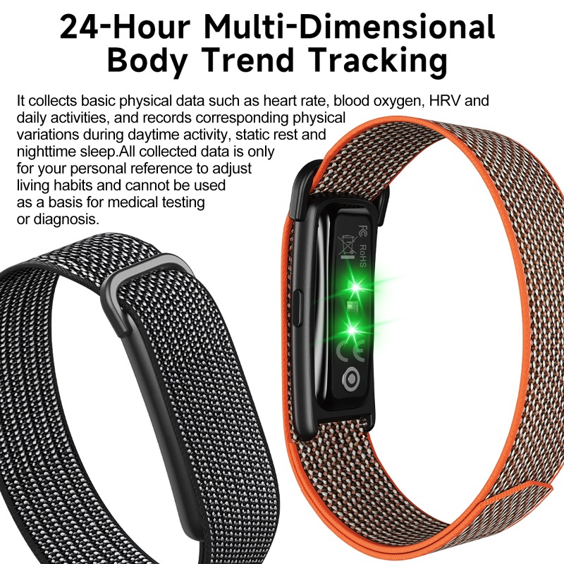 DS500 NO Screen Smart Bracelet - Body Jewelry Gauges recension och pris