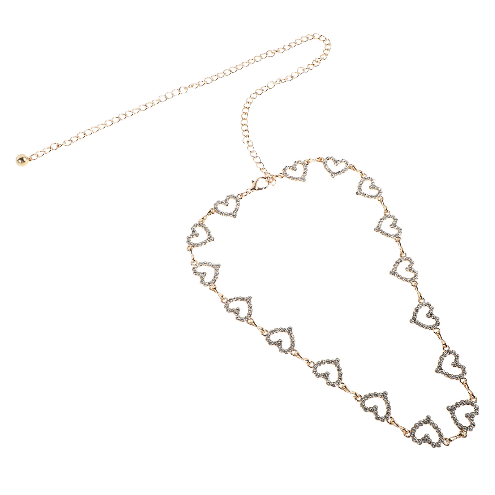 Adjustable Waist Chain Rhinest - Body Jewelry Waist recension och pris
