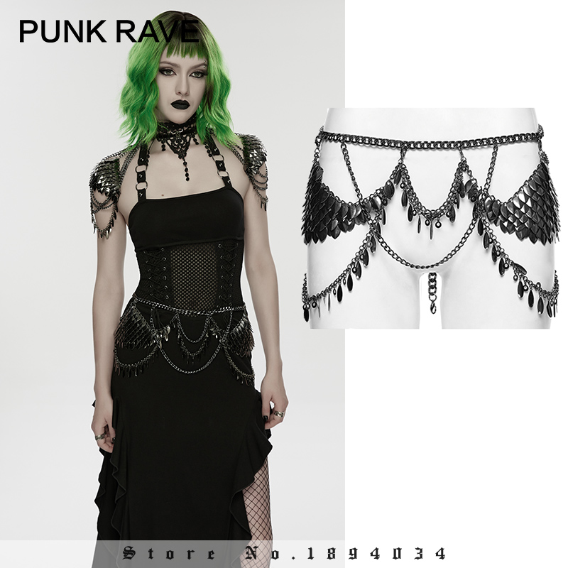 PUNK RAVE Women's Punk Aluminu - Body Jewelry Metal Types recension och pris