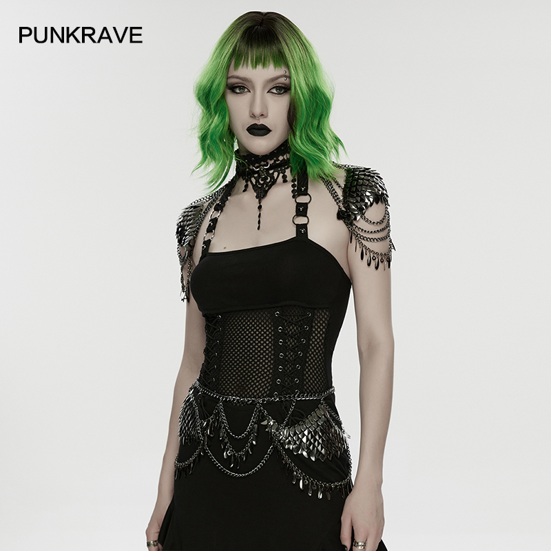 PUNK RAVE Women's Punk Aluminu - Body Jewelry Metal Types recension och pris