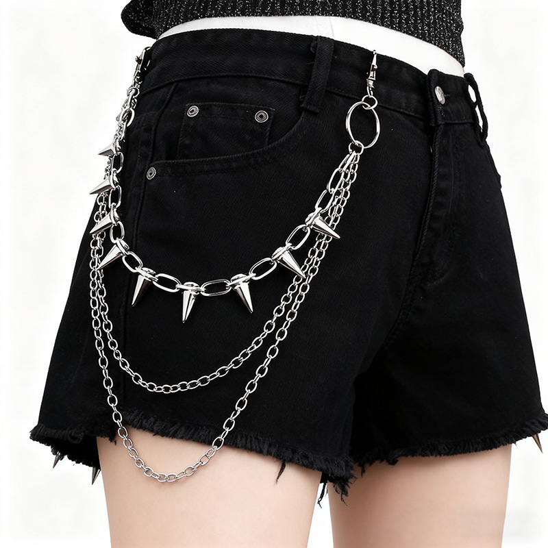 Unisex Hip Hop Punk Rock Metal - Body Jewelry Waist recension och pris