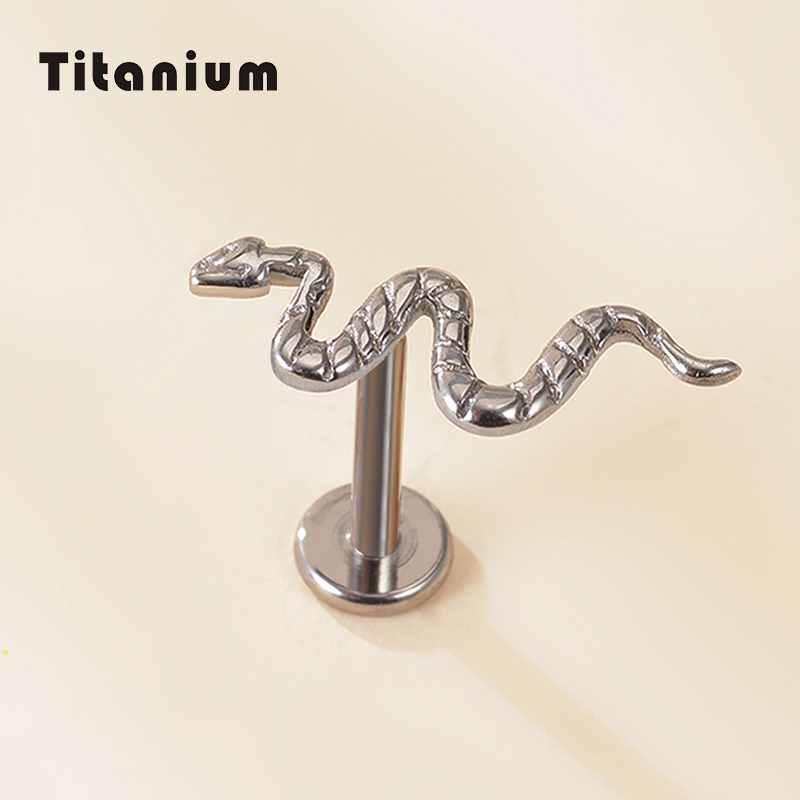 G23 Titanium Snake/bee/feather - Body Jewelry Metal Types recension och pris