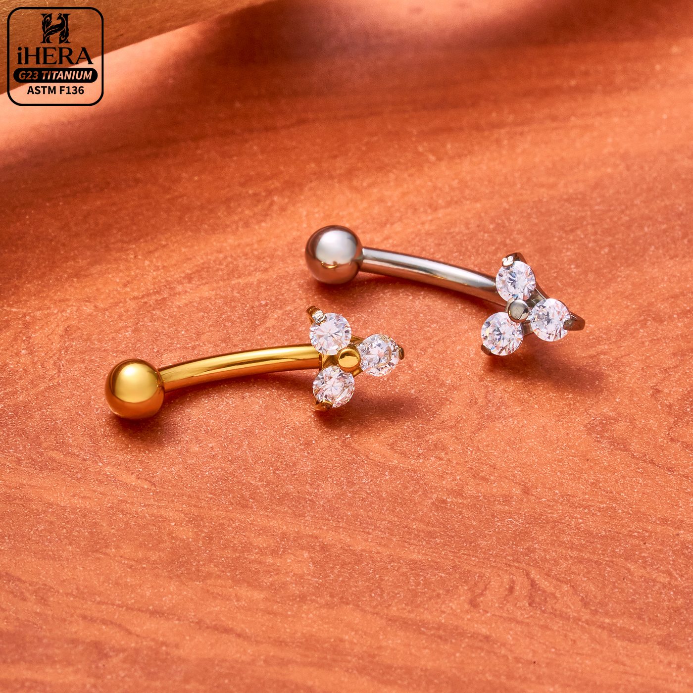 Screw Ball F136 Titanium Pierc - Body Jewelry Vertical Labret recension och pris