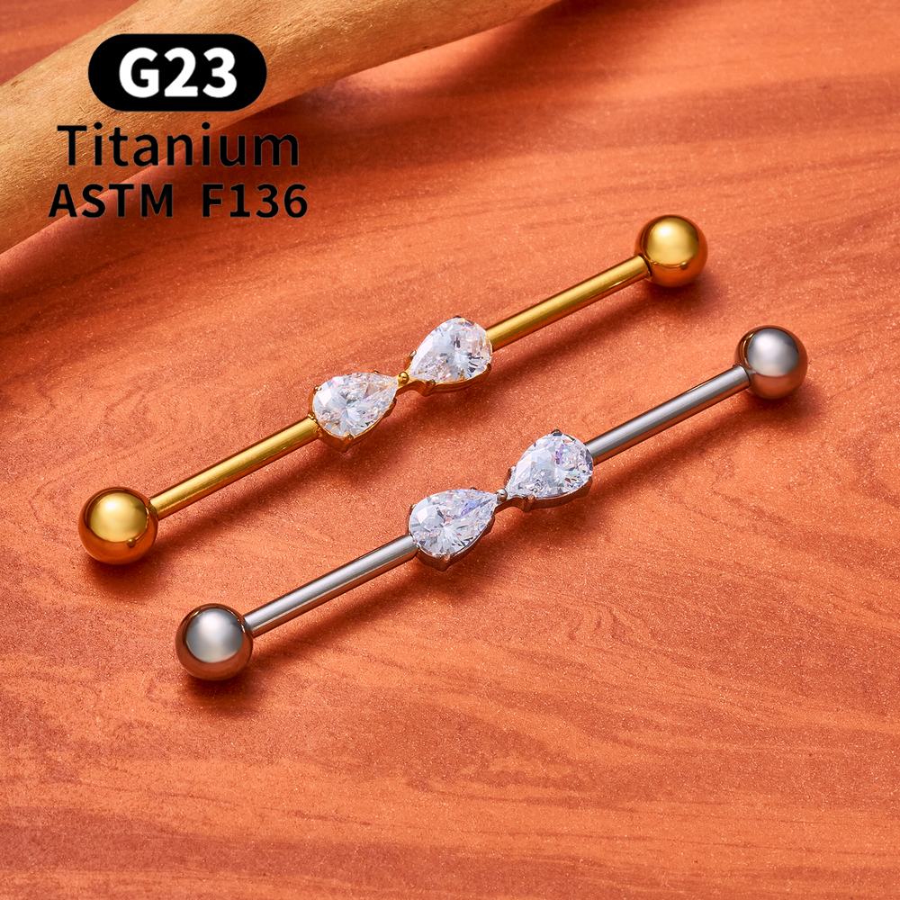 ASTM F136 Titanium Internal Th - Body Jewelry Industrial recension och pris