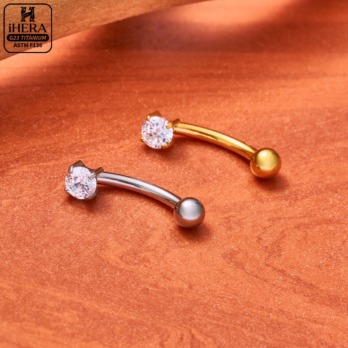 Screw Ball F136 Titanium Pierc - Body Jewelry Vertical Labret recension och pris