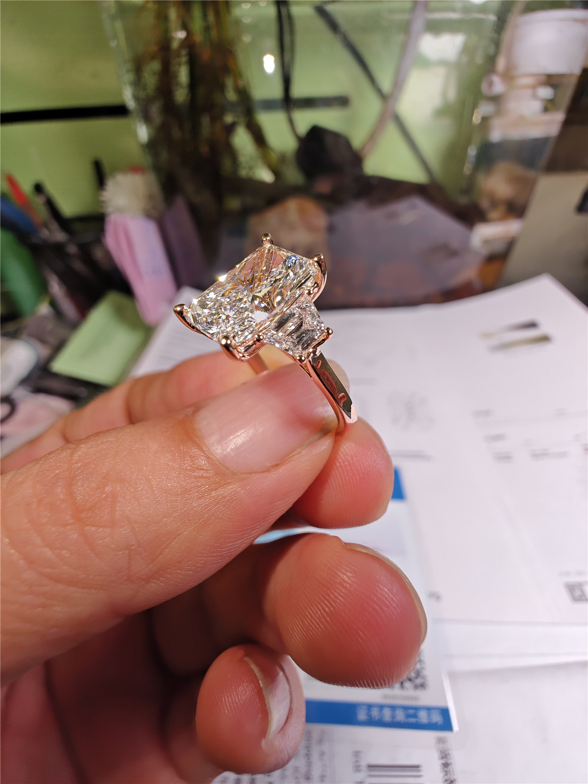 14K Gold Lab-Grown Diamond CVD - Body Jewelry Vch recension och pris