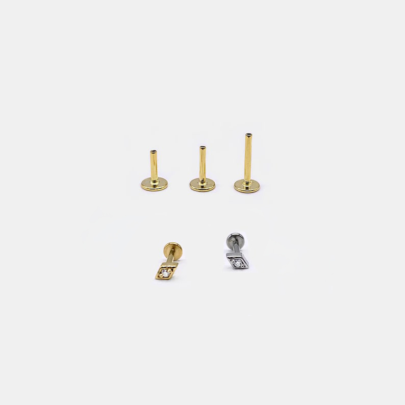 AIDE 1Pc 925 Sterling Silver R - Tragus Flat Back recension och pris