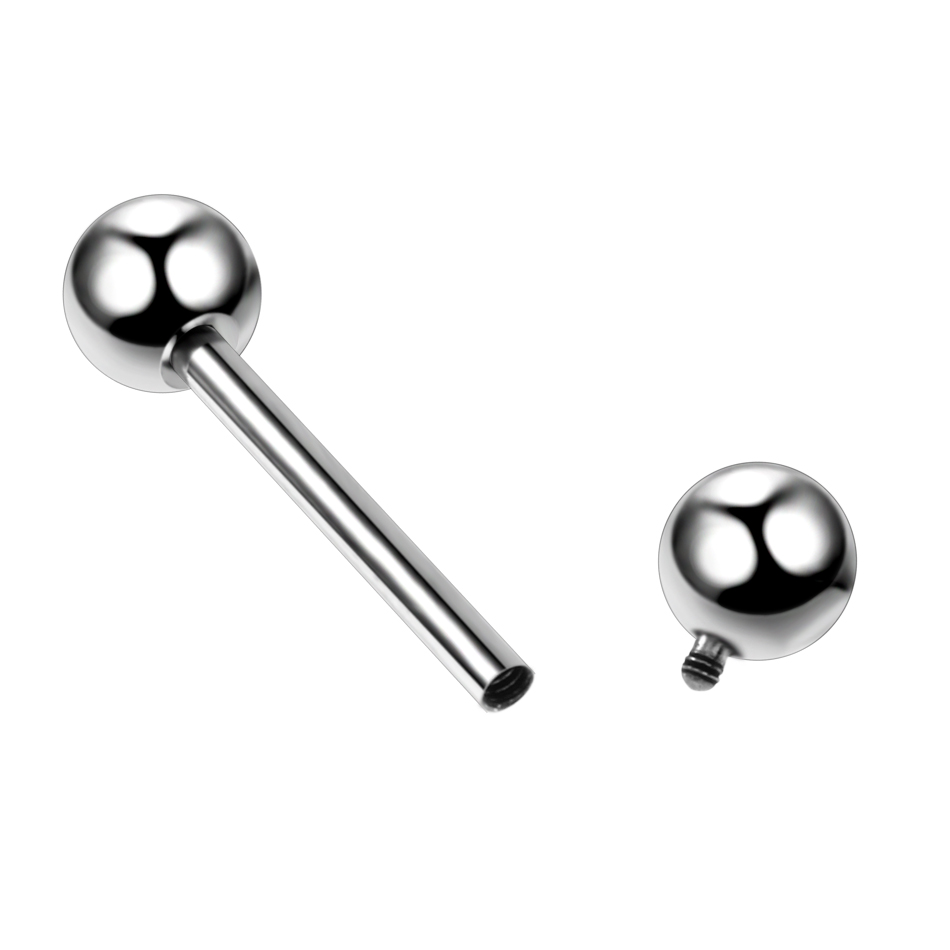 10Pcs/lot G23 Titanium Tongue  - Body Jewelry Industrial recension och pris