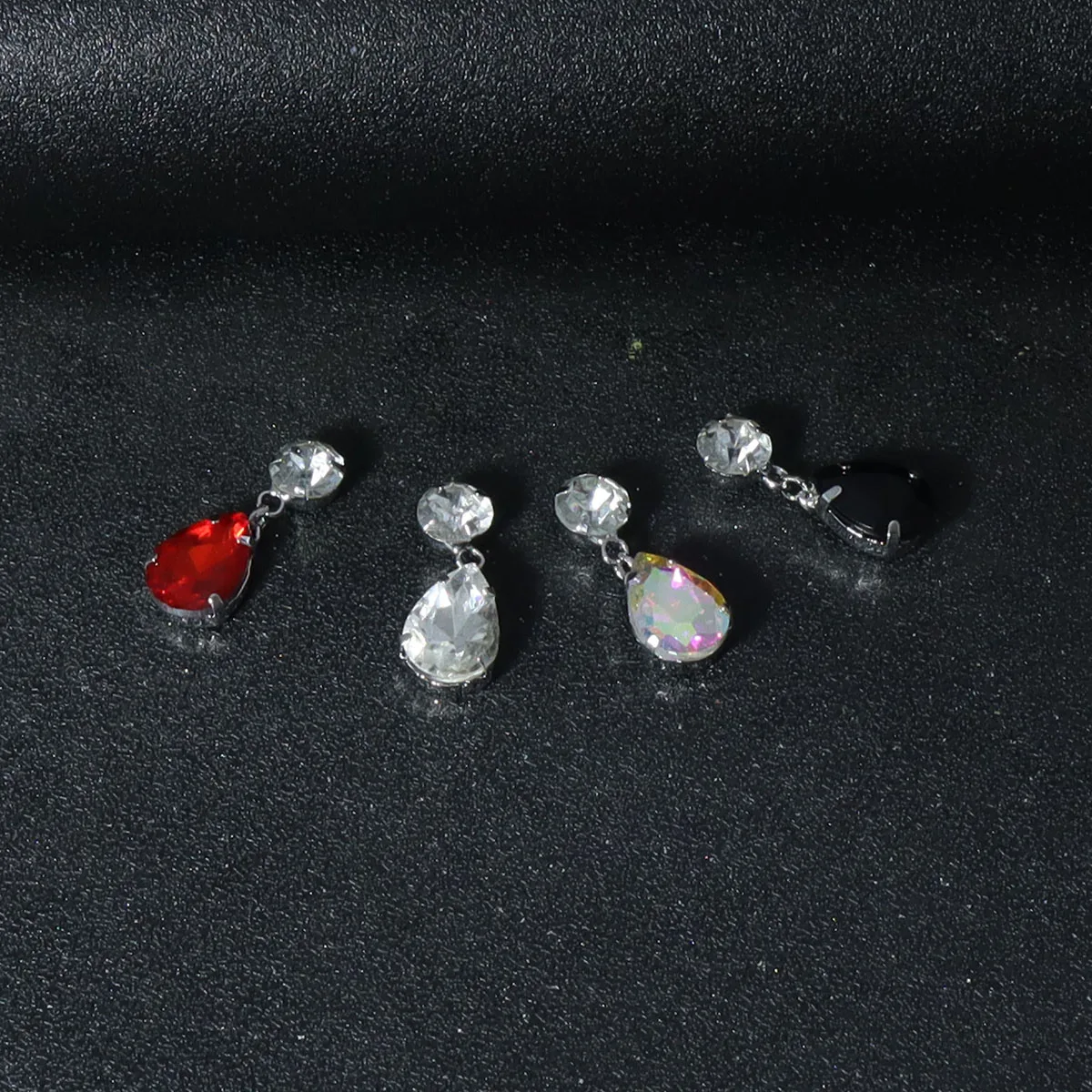 4 Pieces/Water Drop Type Belly - Body Jewelry Metal Types recension och pris