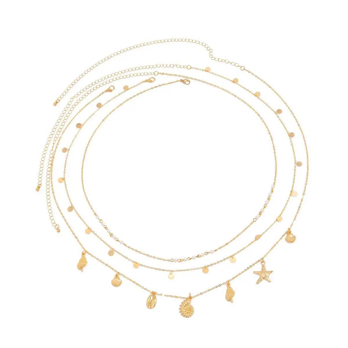 IngeSight.Z 3Pcs/Set Boho Star - Body Jewelry Waist recension och pris