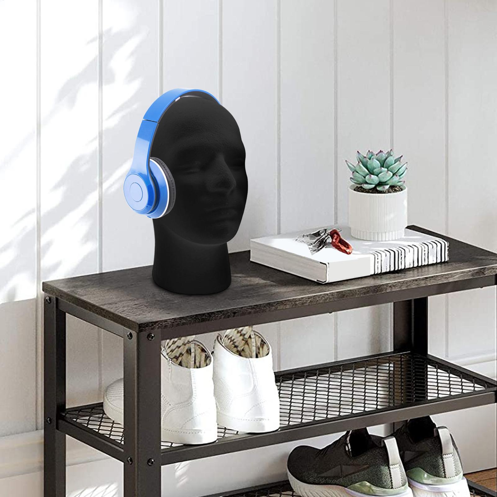 Mannequin Head Foam Black Velv - Body Jewelry Display Ideas recension och pris