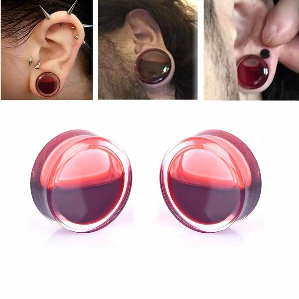 Double Saddle Ear Plug Jewelry - Body Jewelry Tunnels recension och pris