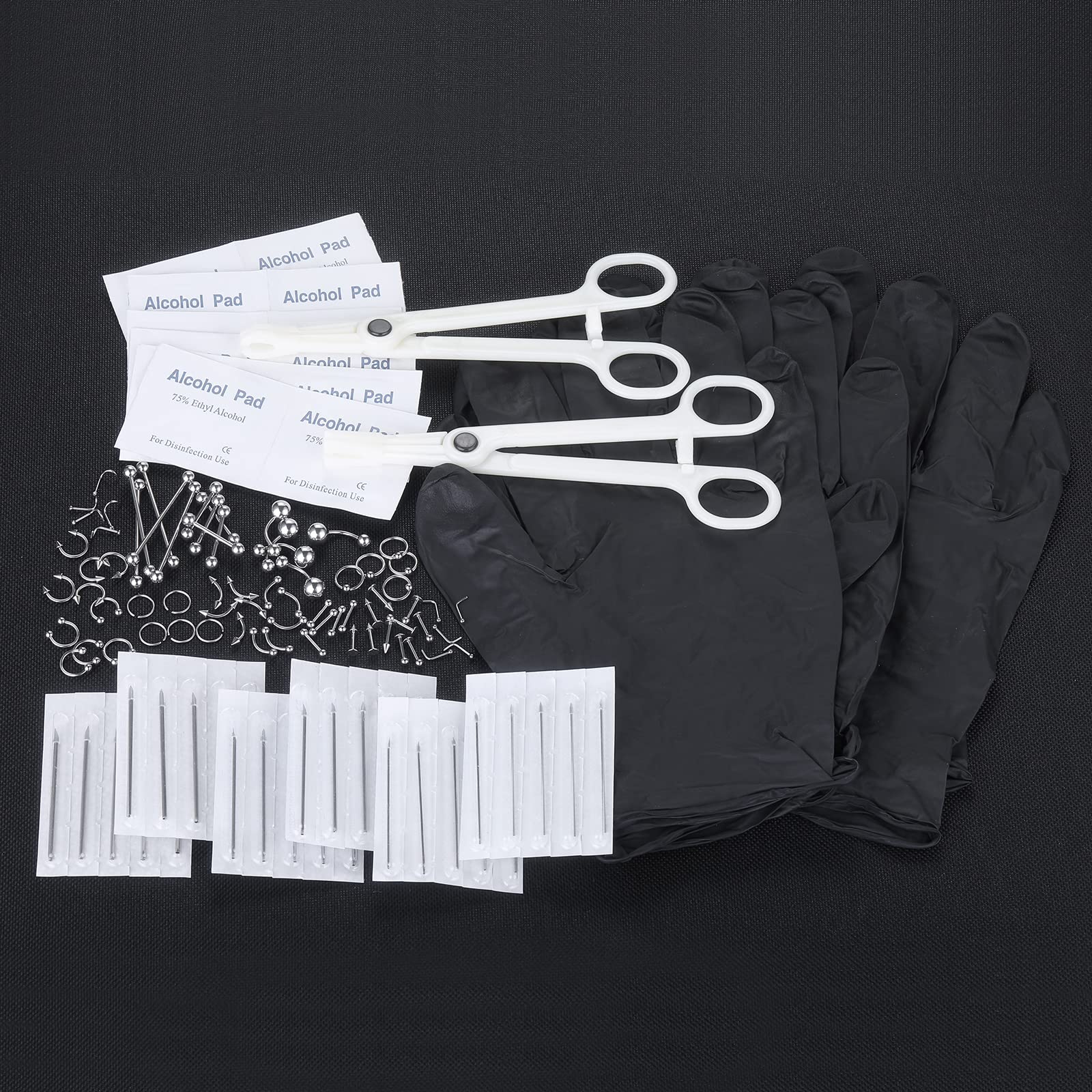 Body Piercing Surgical Steel 1 - Flat Back Labret Stud recension och pris