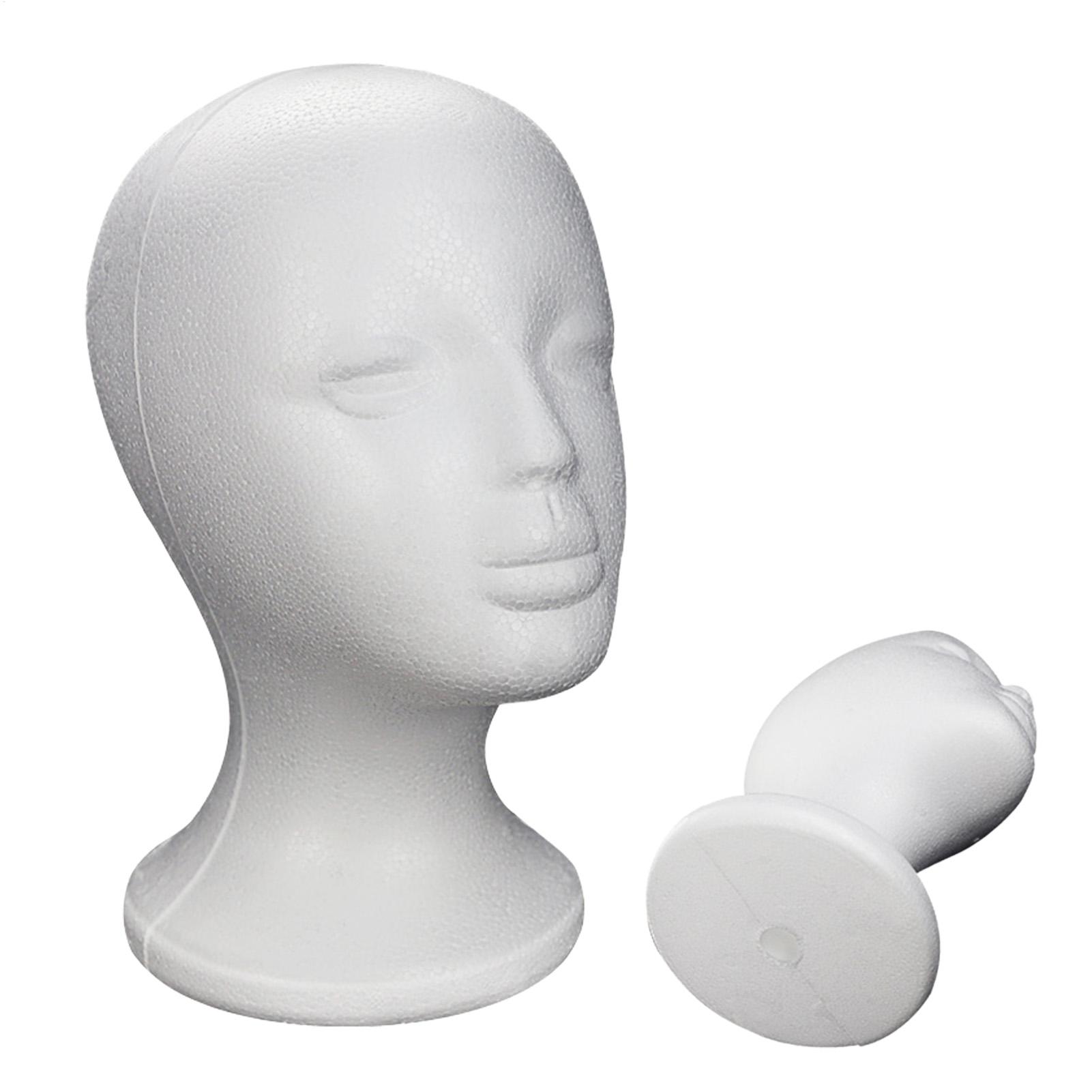 Foam Mannequin Head Female Mod - Body Jewelry Storage recension och pris