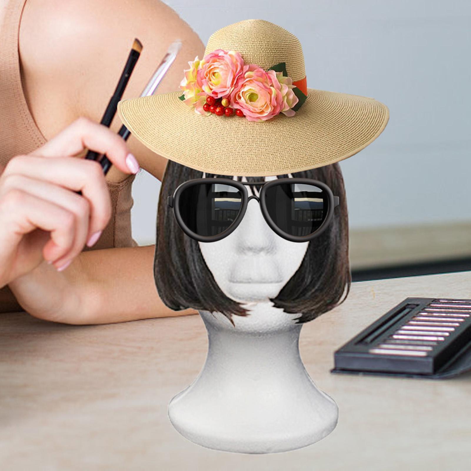 Foam Mannequin Head Female Mod - Body Jewelry Storage recension och pris
