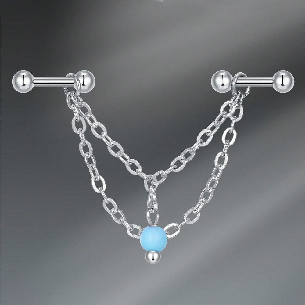 14G Industrial Barbell Cartila - Body Jewelry Industrial recension och pris