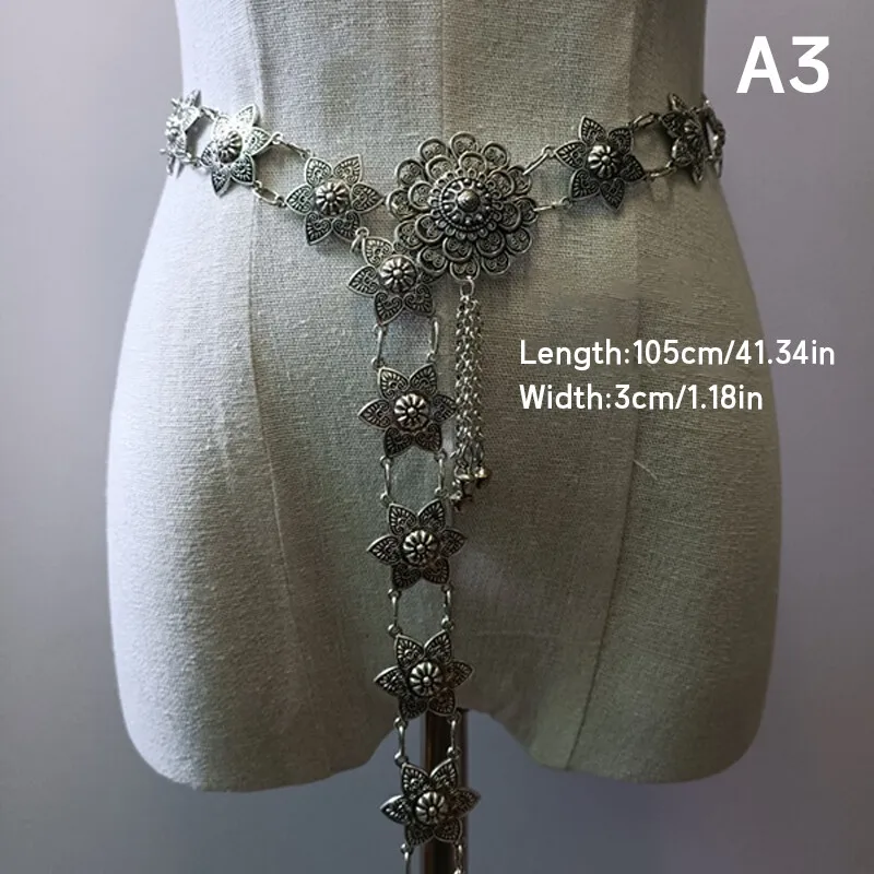 1PC Metal Thailand Waist Chain - Body Jewelry Waist recension och pris