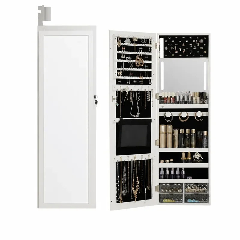 Full Body Mirror Wall Mounted  - Body Jewelry Storage recension och pris