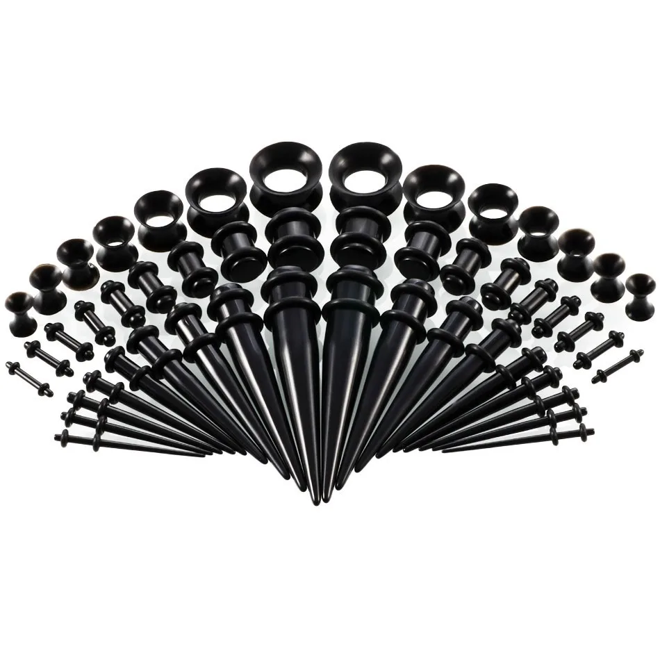 36/50pcs/Set Acrylic Ear Pierc - Body Jewelry Tunnels recension och pris