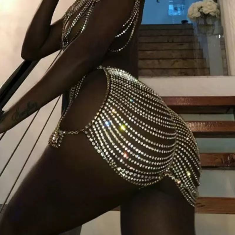 1pcSexy Fashionable Rhinestone - Body Jewelry Tunnels recension och pris
