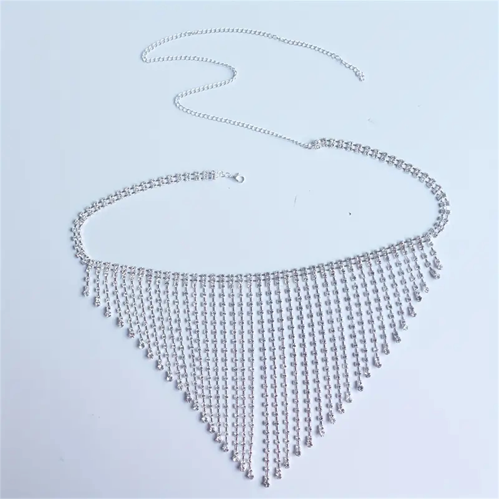 Gold Silver  Tassel Waist Chai - Body Jewelry Industrial recension och pris